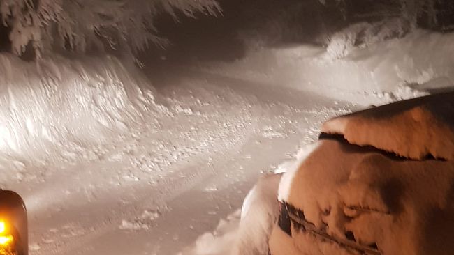 Neve in Garfagnana, centinaia di cittadini senza energia elettrica