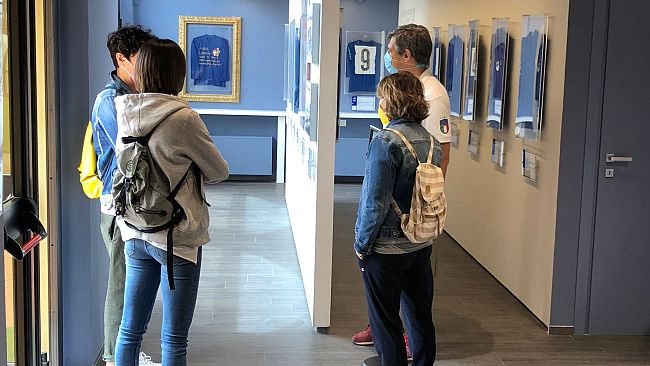 A Coverciano la pipa del Presidente Sandro Pertini