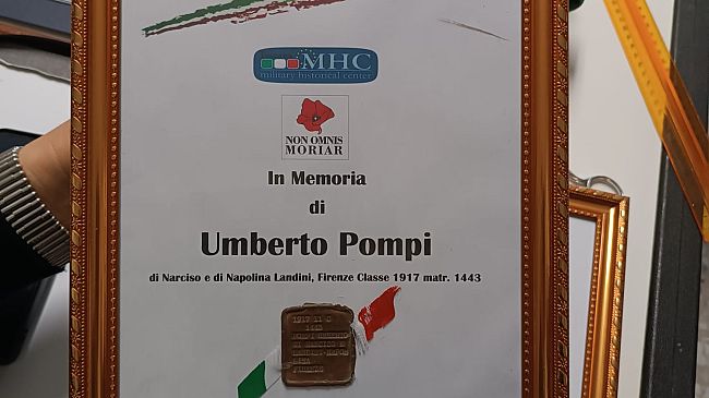 Tornano dalla Russia a Firenze i piastrini di due soldati Fiorentini