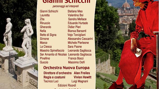 Musica: Gianni Schicchi a Villa Bardini