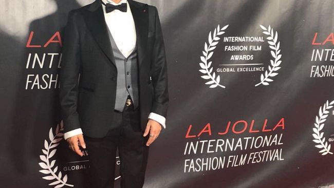 Una cena speciale per il regista del film “Touch me”