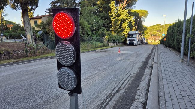 Lavori stradali sul territorio comunale di Impruneta