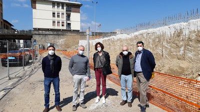 Lastra a Signa: la nuova rampa di accesso al ponte a Signa