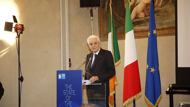 UE: stamani il presidente Mattarella a Firenze