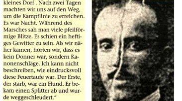 Il nostro Diario di un soldato nella Grande Guerra online nel sito dell'Archivio dei Diari-L'Espresso