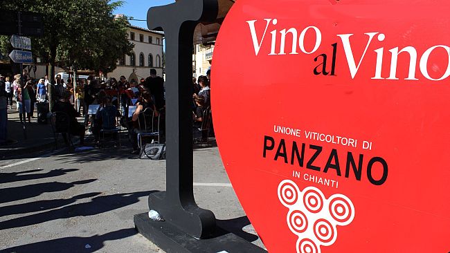 A Panzano in Chianti di scena Vino al Vino