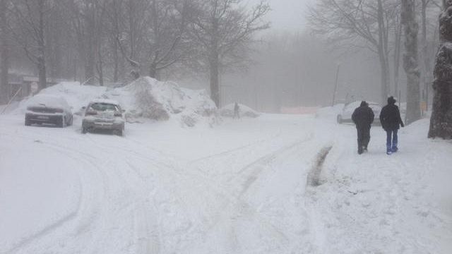 Pasquetta con il sole e paesaggio invernale