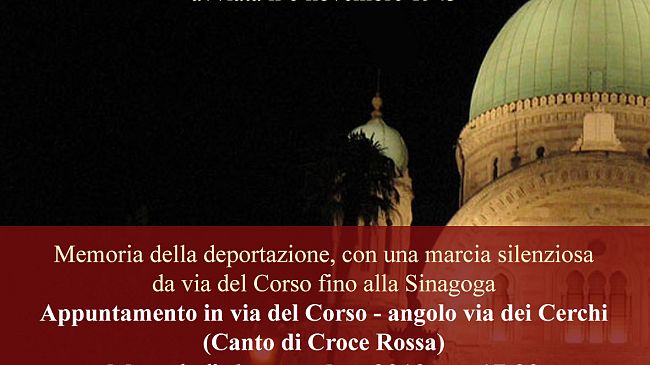Razzismo e intolleranza: mercoledì marcia in memoria della deportazione degli Ebrei