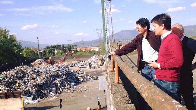 Firenze, sindaco del Termovalorizzatore in visita ad ex Inceneritore