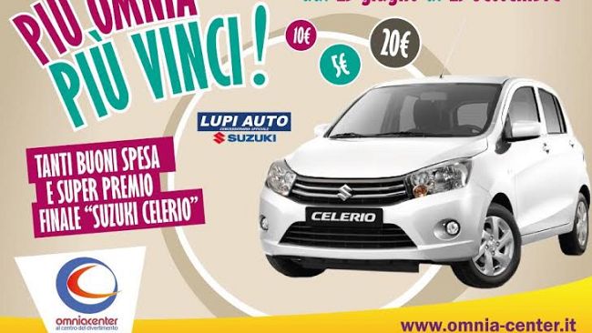 ​Omnia Center di Prato: ecco come vincere una automobile