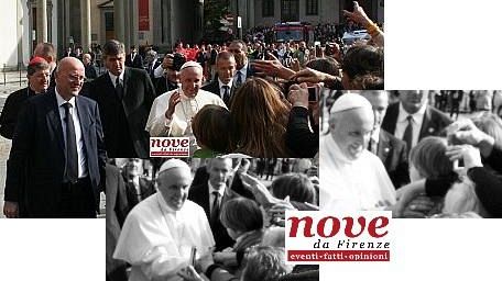 Papa a Firenze: per Natale la carezza di Francesco