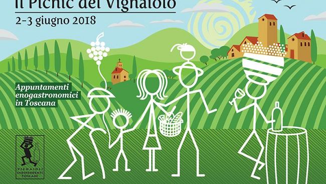 “Pic-nic del Vignaiolo”: il 2 e 3 giugno la degustazione è tra i filari della Toscana