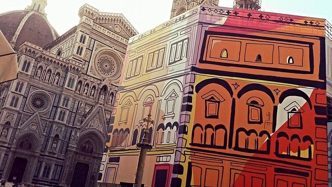 Pubblicità sui monumenti, Firenze tra affitti e conflitti