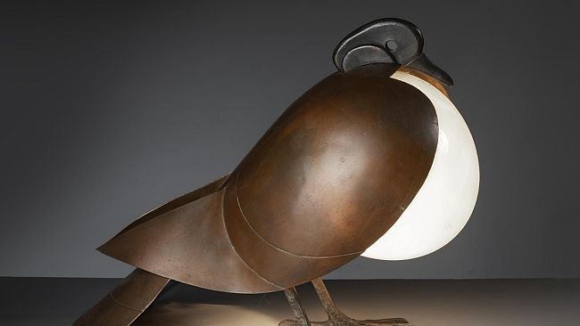 Pandolfini: Spotlight Design, all'asta la lampada Pigeon di Lalanne