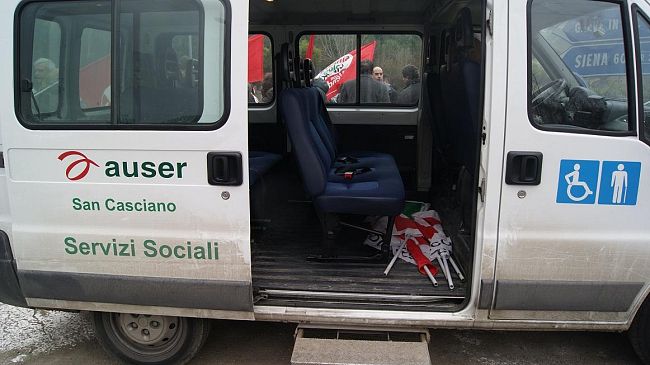 Autopalio. Lega: ''Indegno l'uso di un mezzo sociale per il Siena-Firenze day''