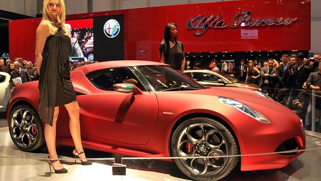 La nuova Supercar Alfa Romeo l'anteprima in Versilia