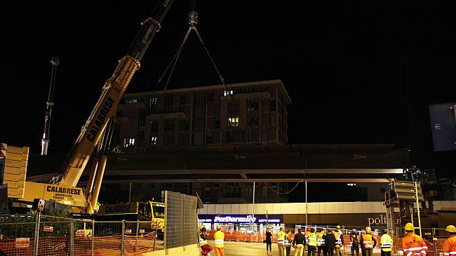 Tramvia, chiude la rotatoria Forlanini al Viadotto San Donato