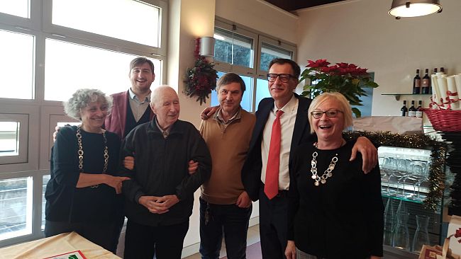 San Casciano: l'ex sindaco Remo Ciapetti compie 100 anni