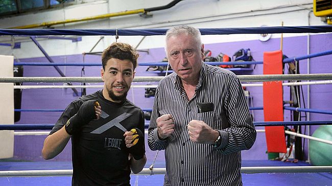 Intervista, quasi doppia, ad Obbadi prima del match per il titolo dell'Unione Europea