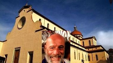 I funerali di Alessandro Bargioni in Santo Spirito il 6 agosto 