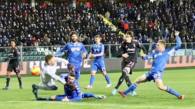 L'Empoli non molla fino quasi alla fine