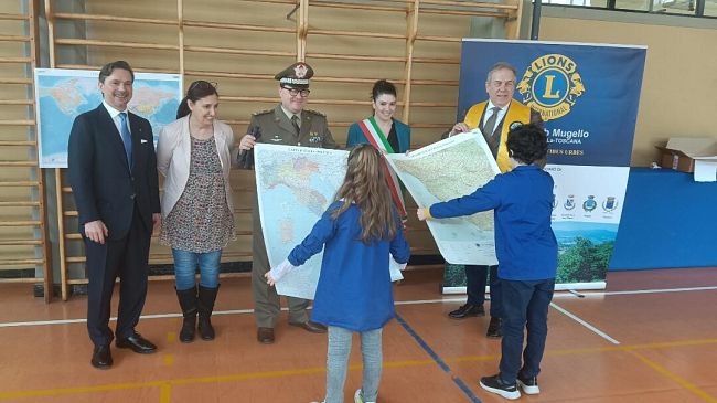 'Diffondere cultura geografica': Lions e IGM per le scuole