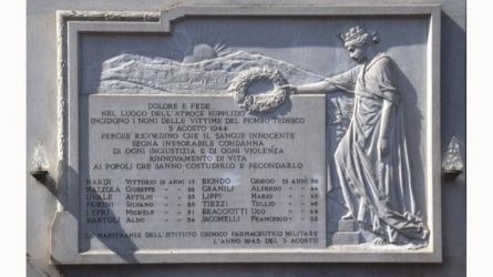 Cerimonia per commemorare la Strage di Castello