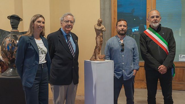 Impruneta accoglie la donazione 'Allegoria dell’Arno' di Battaglini