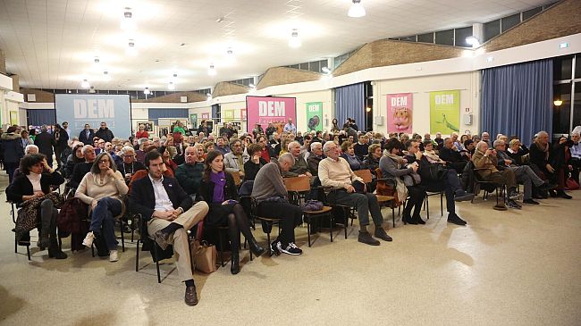 Regionali: la campagna elettorale di Eugenio Giani al Dem festival