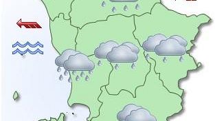 Allerta pioggia prolungata fino a venerdì mattina