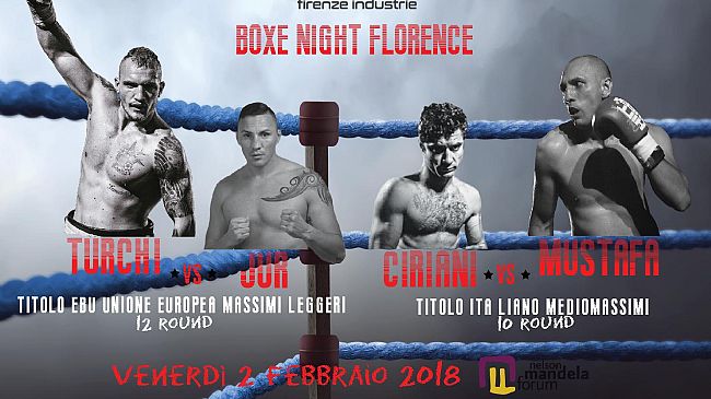 Il titolo UE dei massimi leggeri tra il campione rumeno Alexandru Jur e Fabio Turchi