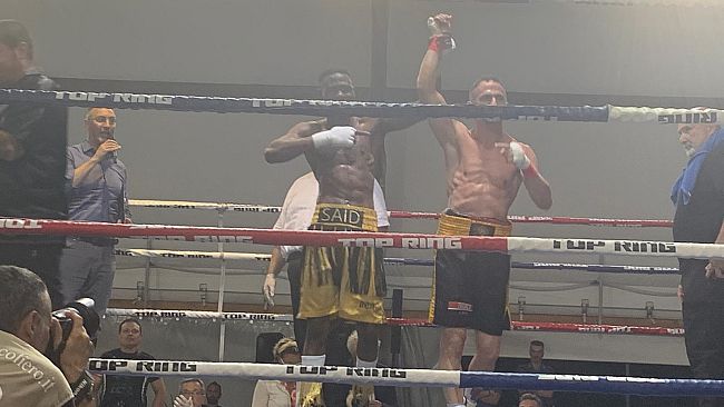 La serata pugilistica di ieri a Campi Bisenzio