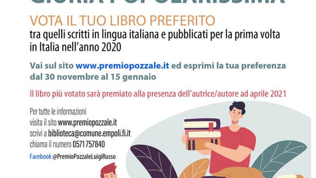Empoli: giuria popolarissima, vota il tuo libro preferito