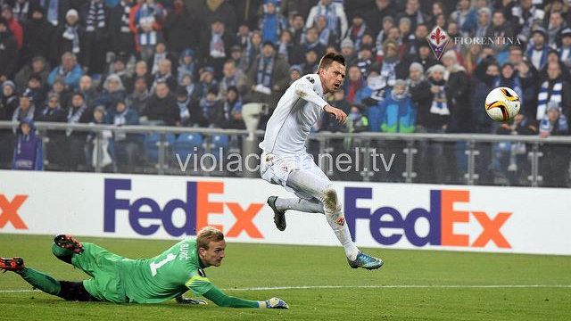 Europa  League:con una doppietta di Ilicic i Viola battono il Lech Poznan.