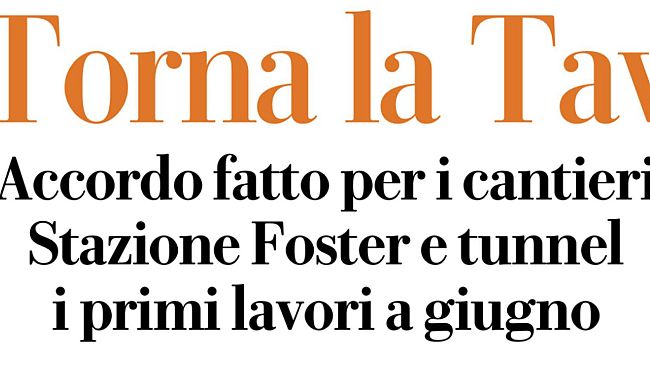 TAV: Infrarail riapre i cantieri a Firenze?