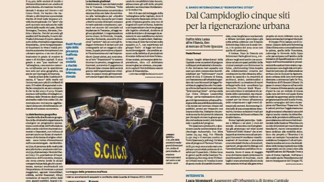 Il Sole 24 Ore: il dossier della Gdf sul business delle mafie nel territorio