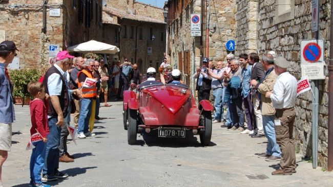 Mille Miglia nel Chianti mercoledì 18 giugno 