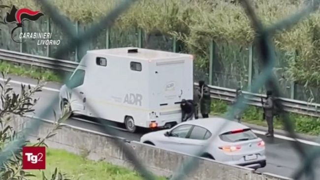 Assalto al portavalori sull'Aurelia, undici arresti: banda sarda