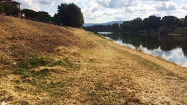 Sversamento di idrocarburi in Arno