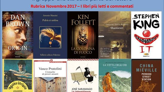 I libri più commentati di novembre: consigli per i regali di Natale