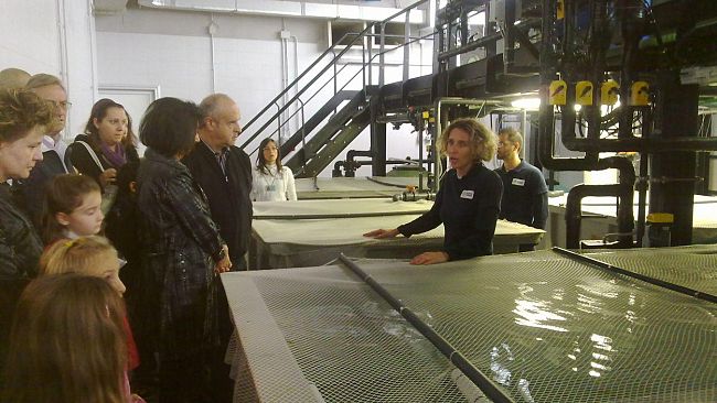 Acquario di Livorno: dietro le vasche