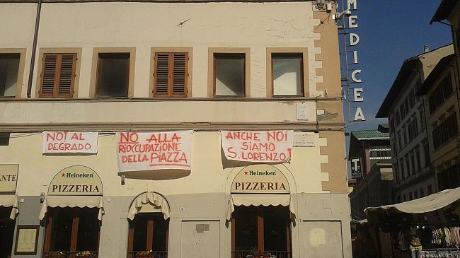 San Lorenzo, vietato tornare indietro, dehor al posto delle bancarelle