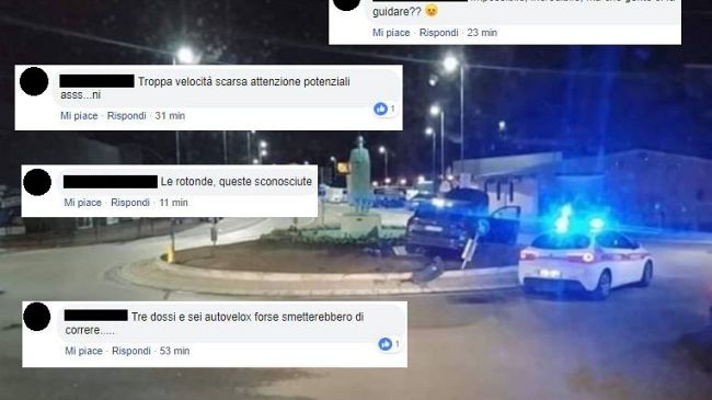 Uomo della Pioggia: nuovo incidente sulla rotonda, a poche ore dal ritorno