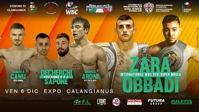 Obbadi VS Zara per il titolo WBC International