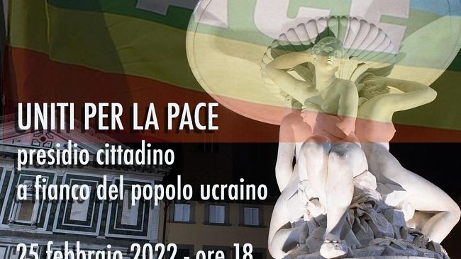 Per la pace in Ucraina presidi a Firenze