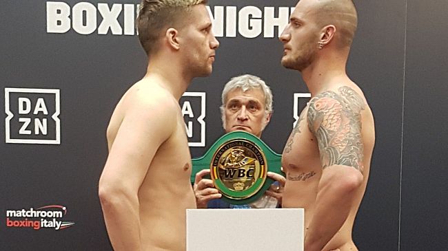 Pesi regolari, sportività, ma facce già tirate per l'importanza della posta in palio