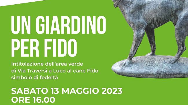 Saranno dedicati a Fido i giardini di Borgo San Lorenzo