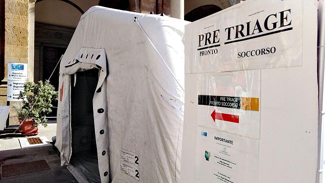 Coronavirus Toscana: 41 nuovi casi e 8 decessi