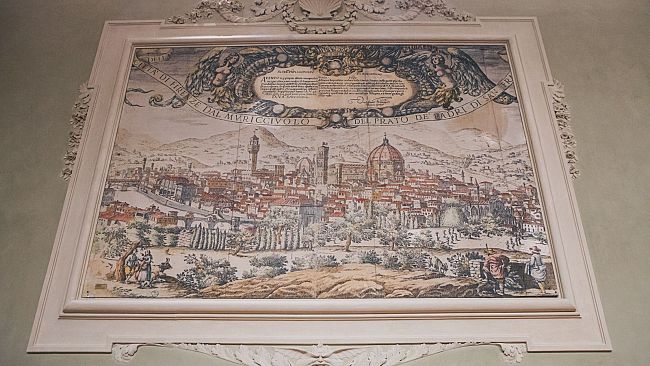 Palazzo del Pegaso, la Sala del Gonfalone ritrova i colori originali