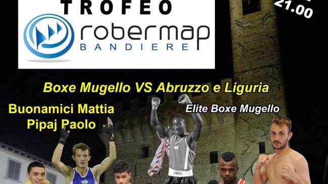 Boxe dilettantistica a Scarperia -  Palazzo dei Vicari